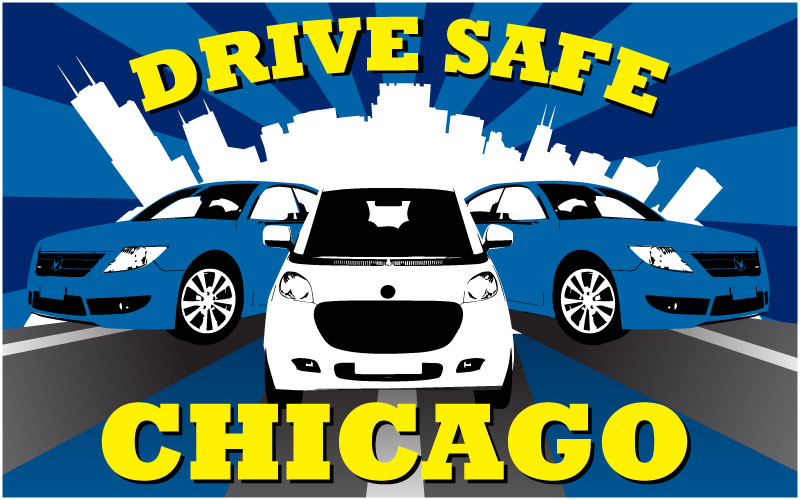 drive safe chicago logo